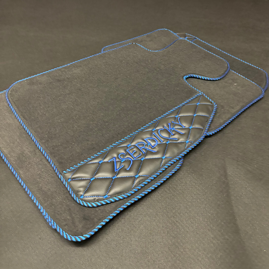 BMW 3 Series F30 F31 F80 Saloon/Estate/Touring (2012-2019) [4 Velcro-Pads] Car Mats