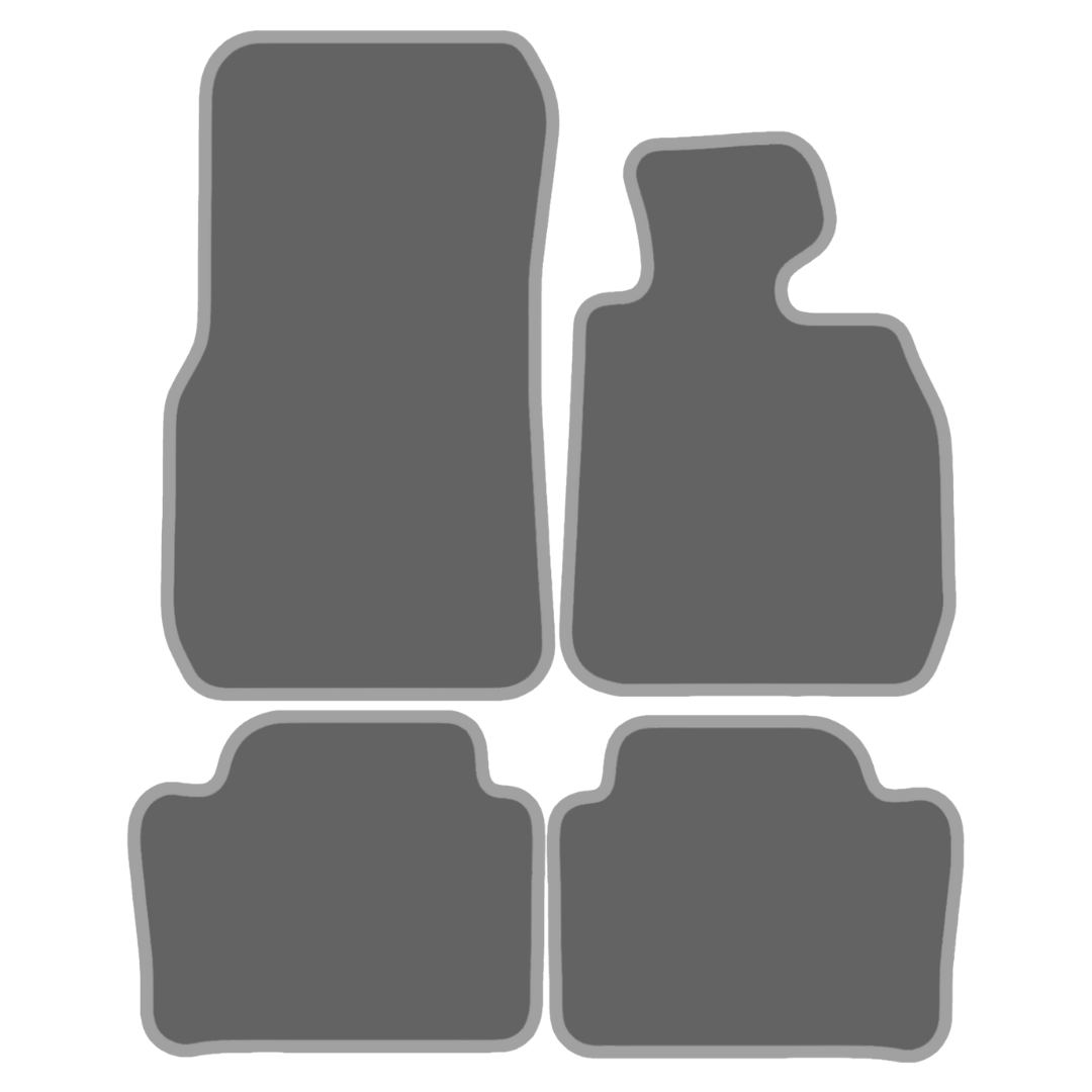 BMW 3 Series F30 F31 F80 Saloon/Estate/Touring (2012-2019) [4 Velcro-Pads] Car Mats