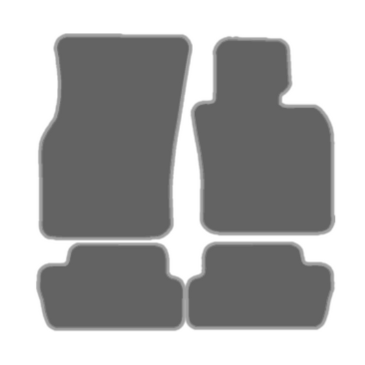 MINI Convertible F57 (2016-2024) Car Mats [4 Velcro-Pads]