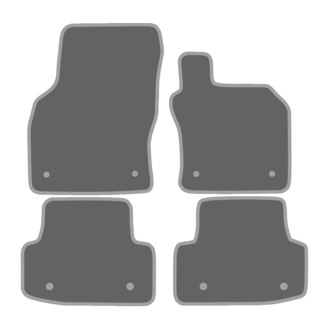 Audi A3 S3 Hatchback/Sportback 3dr/5dr (2012-2020) Car Mats [8 Clips]